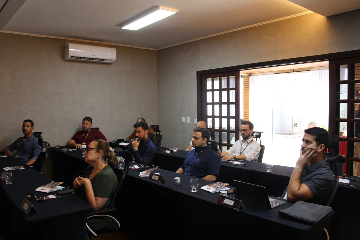 Turma certificada ao final do evento